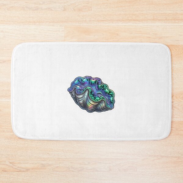 Item preview, Galaxy Giant Clam Reef Aquarium Illustration designed and sold by KenworksDigital.