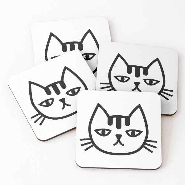 Item preview, Minimalist Cat No. 7 designed and sold by yuretzius.