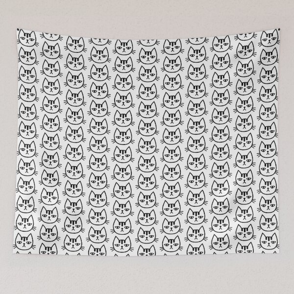 Item preview, Minimalist Cat No. 7 designed and sold by yuretzius.