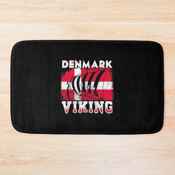 Item preview, Denmark Viking Flag Ship Graphic designed and sold by mrwkiperz.