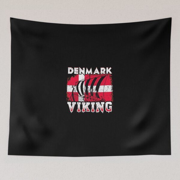 Item preview, Denmark Viking Flag Ship Graphic designed and sold by mrwkiperz.