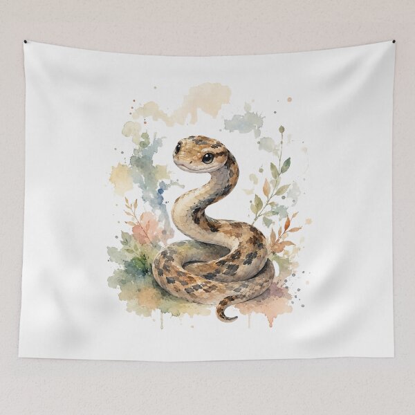 Item preview, cute snake art designed and sold by mynarasolwy.