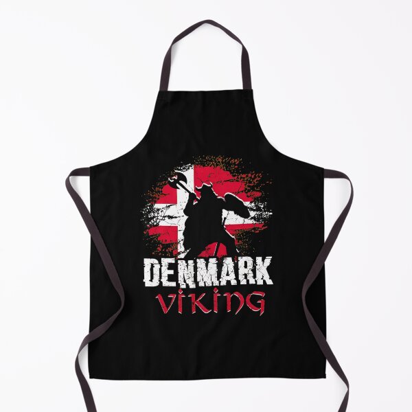 Item preview, Denmark Viking Warrior Axe Shield Flag Graphic designed and sold by mrwkiperz.
