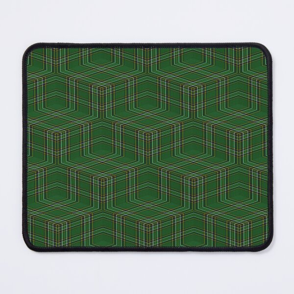 Item preview, Irish National Tartan Ziggurat Fractartan designed and sold by Cathedral of Curiosity.