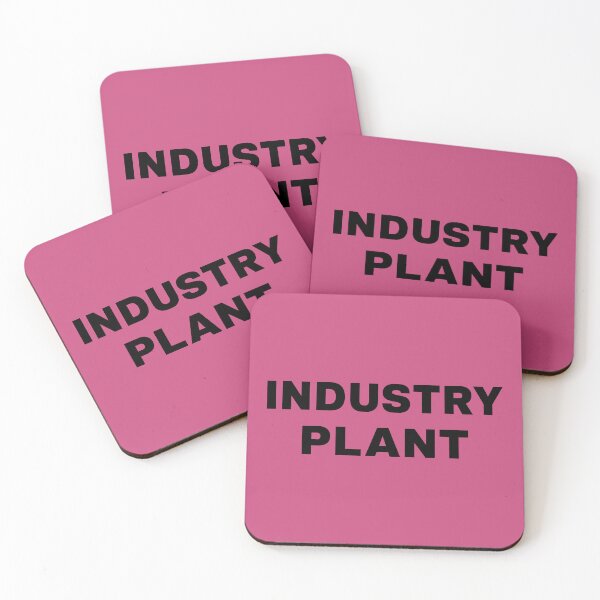 Item preview, Industry Plant — Red Music Meme Typography designed and sold by Krasnovaovaova.