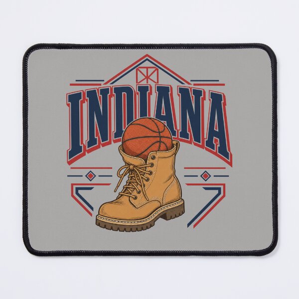 Item preview, Indiana Basketball Work Boot designed and sold by freshwear design.