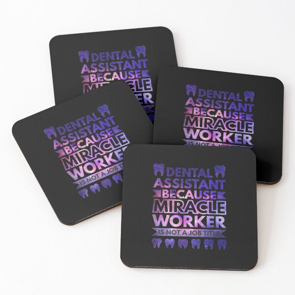 Item preview, Dental Assistant Miracle Worker Galaxy Design designed and sold by mrwkiperz.
