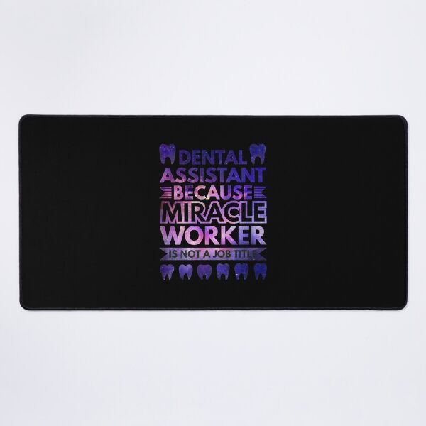 Item preview, Dental Assistant Miracle Worker Galaxy Design designed and sold by mrwkiperz.