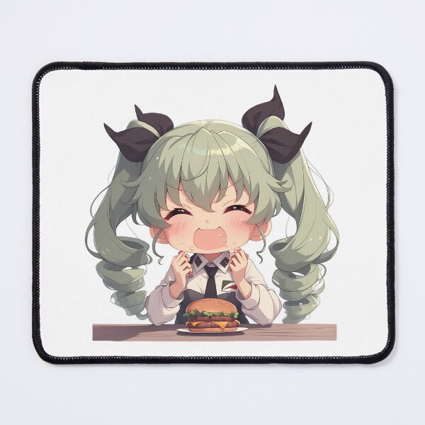 Item preview, Anchovy Girls und Panzer Chibi Burger Waifu Hungry Chaos designed and sold by Dashsopaner.