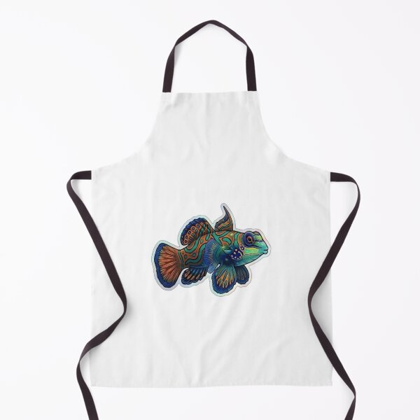 Item preview, Colorful Psychedelic Mandarin Dragonet Reef Fish designed and sold by KenworksDigital.