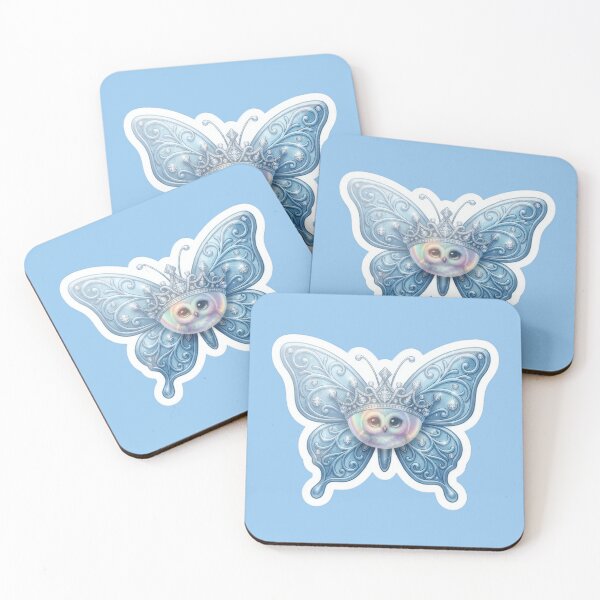 Item preview,  Crystal-crowned owl butterfly wings designed and sold by Azurart2.