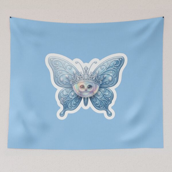 Item preview,  Crystal-crowned owl butterfly wings designed and sold by Azurart2.
