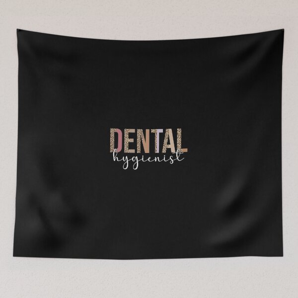 Item preview, Dental Hygienist Leopard Print Text Design designed and sold by mrwkiperz.