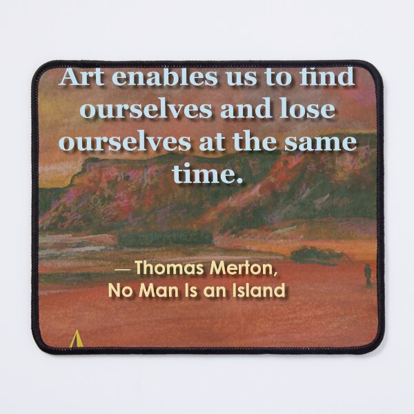 Item preview, Merton quote designed and sold by Ann Russell.