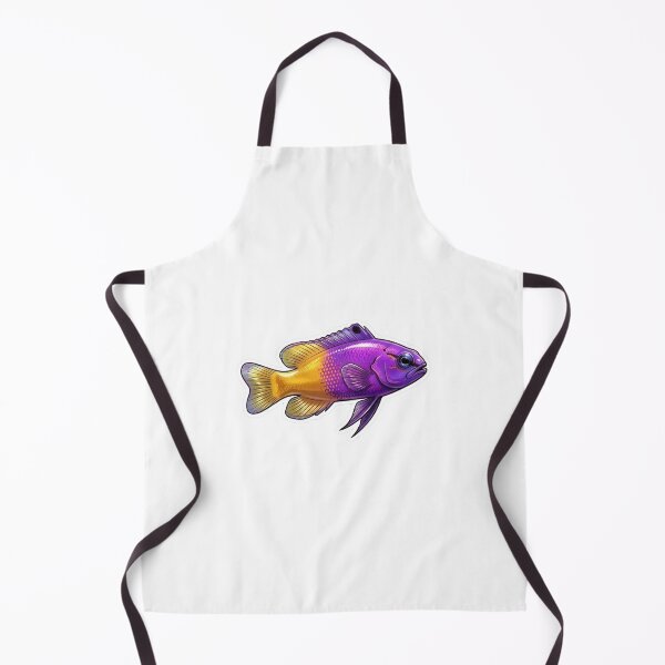 Item preview, Royal Gramma Purple and Yellow Reef Fish designed and sold by KenworksDigital.