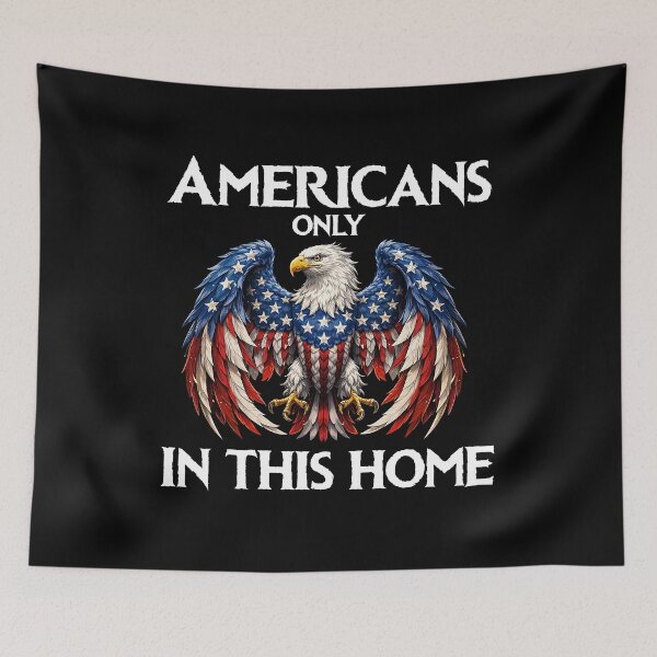 Item preview, Americans Only In This Home designed and sold by WigOutlet.
