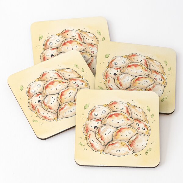 Item preview, Cute Calzone Pile Kawaii Italian Pizza Pocket designed and sold by DuckOddity.
