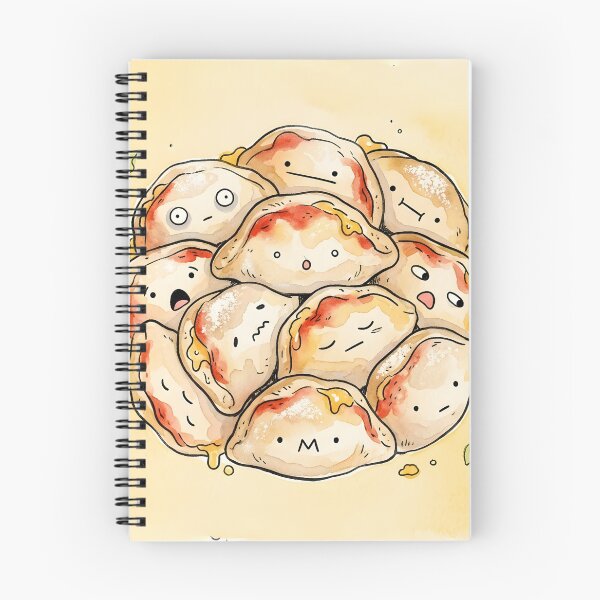 Item preview, Cute Calzone Pile Kawaii Italian Pizza Pocket designed and sold by DuckOddity.