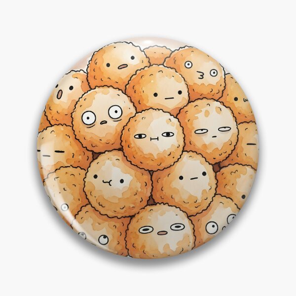 Item preview, Cute Arancini Pile Kawaii Italian Rice Balls designed and sold by DuckOddity.