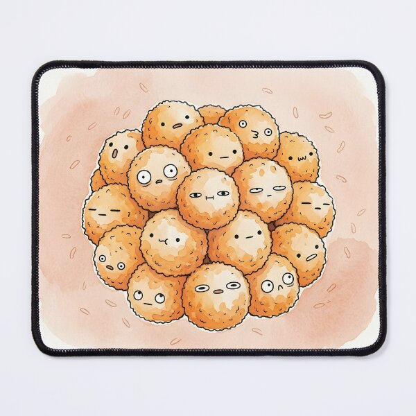 Item preview, Cute Arancini Pile Kawaii Italian Rice Balls designed and sold by DuckOddity.
