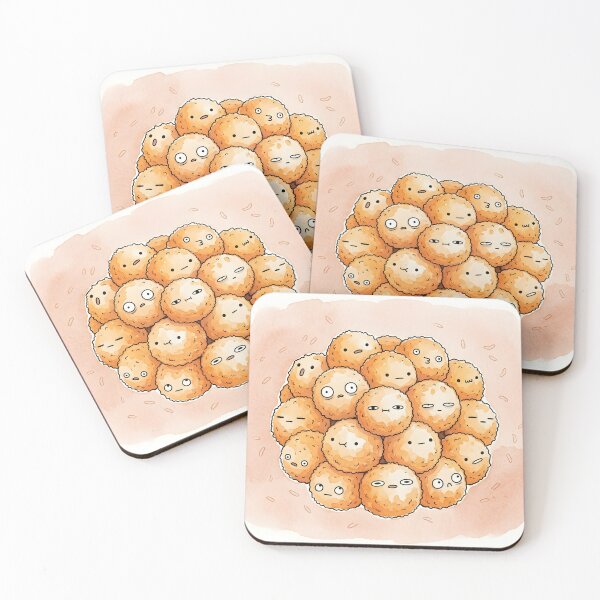 Item preview, Cute Arancini Pile Kawaii Italian Rice Balls designed and sold by DuckOddity.
