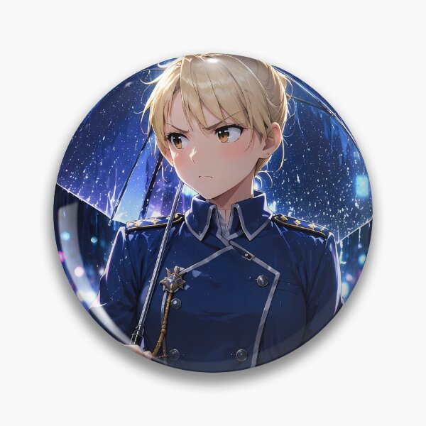 Item preview, Riza Hawkeye Fullmetal Alchemist Neon Rain Patrol designed and sold by Dashsopaner.