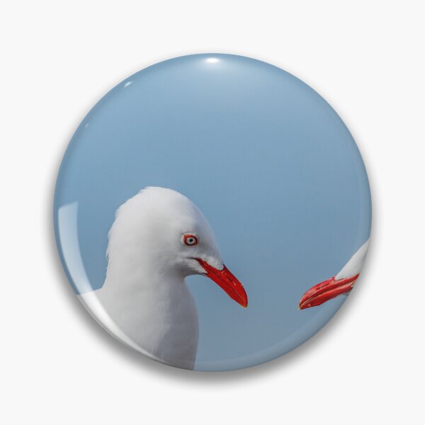 Item preview, Two gulls beak to beak. designed and sold by Brian Scantlebury.