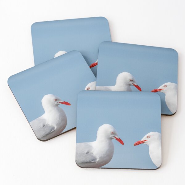 Item preview, Two gulls beak to beak. designed and sold by Brian Scantlebury.