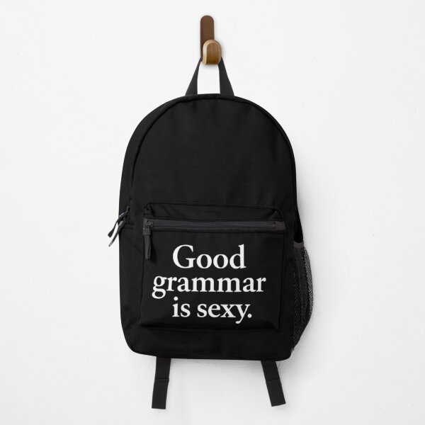 Item preview, Good Grammar Is Sexy — Book Lover & Word Nerd Typography designed and sold by Krasnovaovaova.