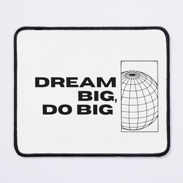 Item preview, Dream Big Do Big Motivational Typography Quote designed and sold by houwsxg.