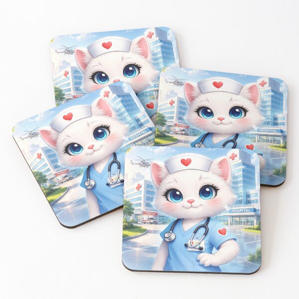 Item preview, Nurse Cat  designed and sold by Meow Story .