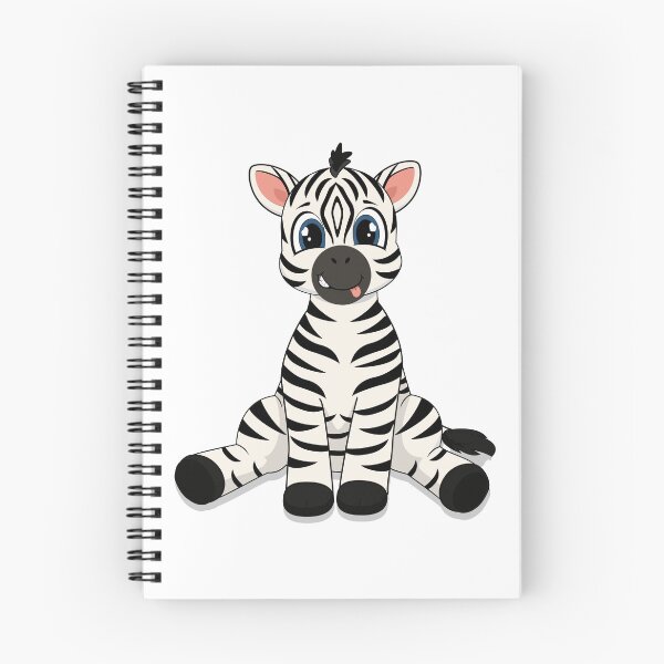 Item preview, Cute Baby Zebra Sticking - Playful Nursery Cartoon Illustration designed and sold by MascarenoM.