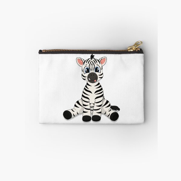 Item preview, Cute Baby Zebra Sticking - Playful Nursery Cartoon Illustration designed and sold by MascarenoM.
