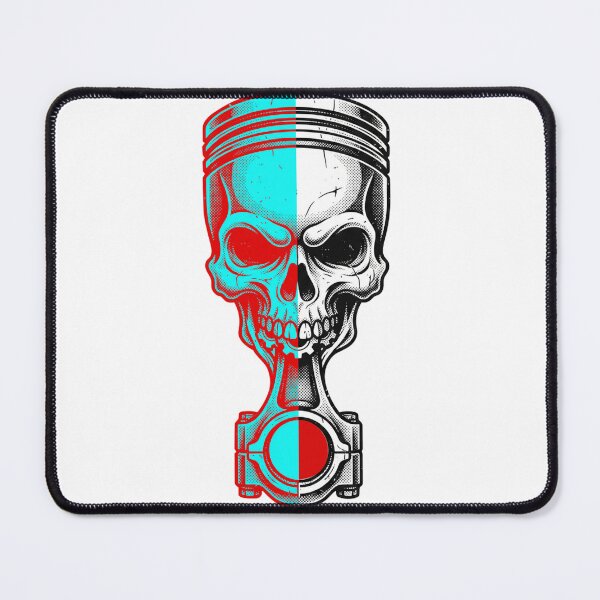 Item preview, Monochrome Mechanical Skull designed and sold by funspms.