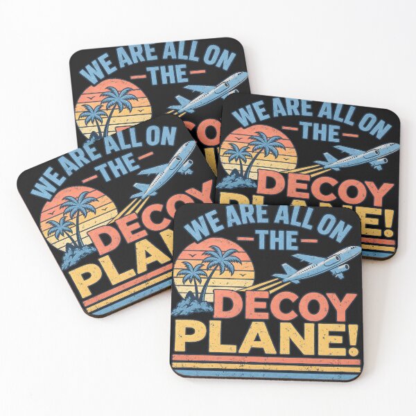 Item preview, We are All On The Decoy Plane Vintage designed and sold by LASTIQUE-dd.