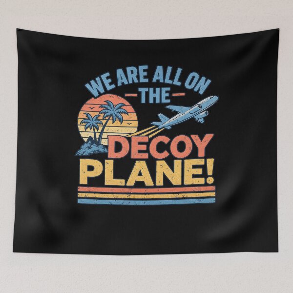 Item preview, We are All On The Decoy Plane Vintage designed and sold by LASTIQUE-dd.