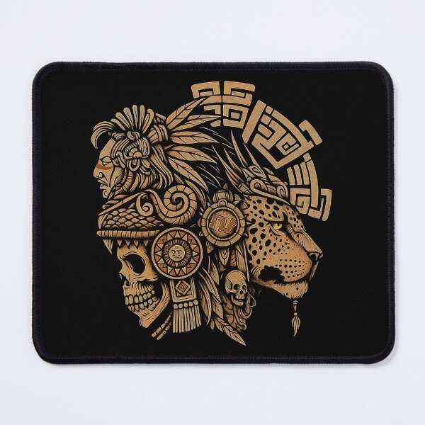 Item preview, Aztec Jaguar spirit warrior  designed and sold by abby-thorns.