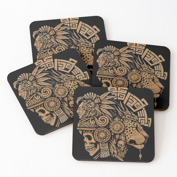 Item preview, Aztec Jaguar spirit warrior  designed and sold by abby-thorns.