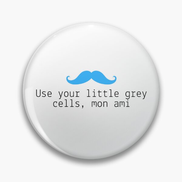 Item preview, Use your little grey cells designed and sold by Fantasy2Reality.
