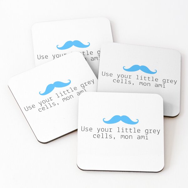 Item preview, Use your little grey cells designed and sold by Fantasy2Reality.