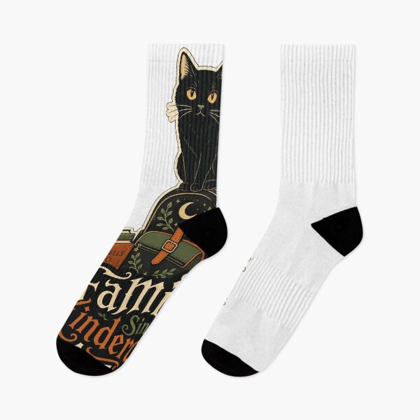 Item preview, Halloween Familiar Kindergarten Black Cat Witchy School Design designed and sold by Uglyandcute.