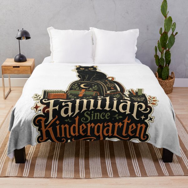 Item preview, Halloween Familiar Kindergarten Black Cat Witchy School Design designed and sold by Uglyandcute.