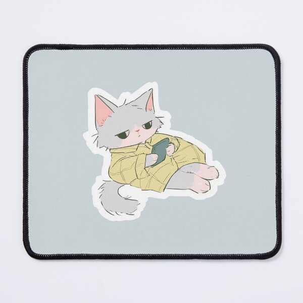 Item preview, Grumpy Cat Scrolling On Phone designed and sold by BingYü · ✦.