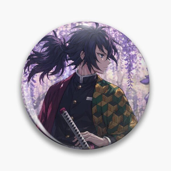 Item preview, Giyu Tomioka Demon Slayer Wisteria Forest Walk designed and sold by Dashsopaner.