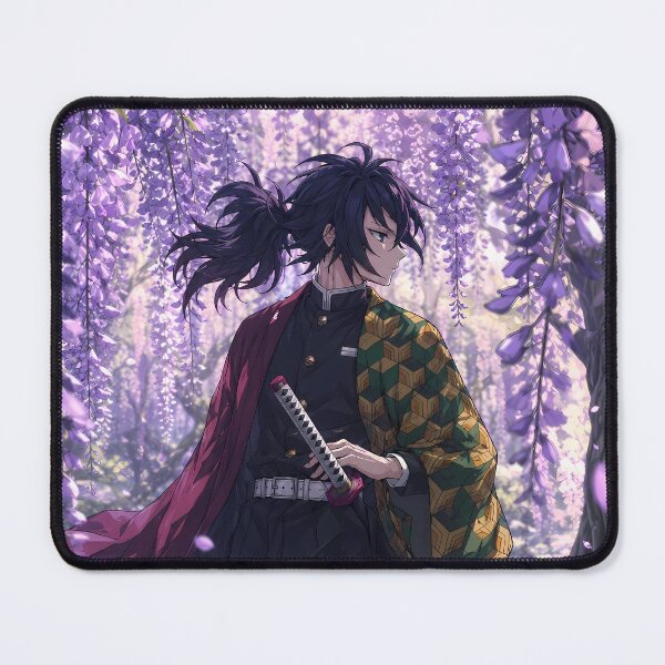 Item preview, Giyu Tomioka Demon Slayer Wisteria Forest Walk designed and sold by Dashsopaner.
