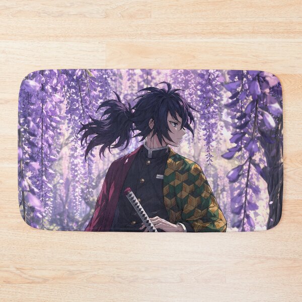 Item preview, Giyu Tomioka Demon Slayer Wisteria Forest Walk designed and sold by Dashsopaner.