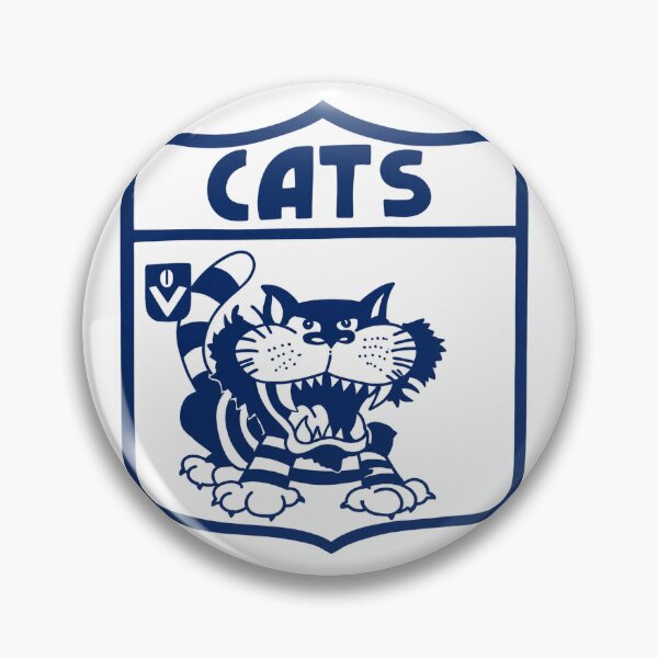 Item preview, Mighty Cats Retro Logo Drawing designed and sold by Luke Foran Sports Art.