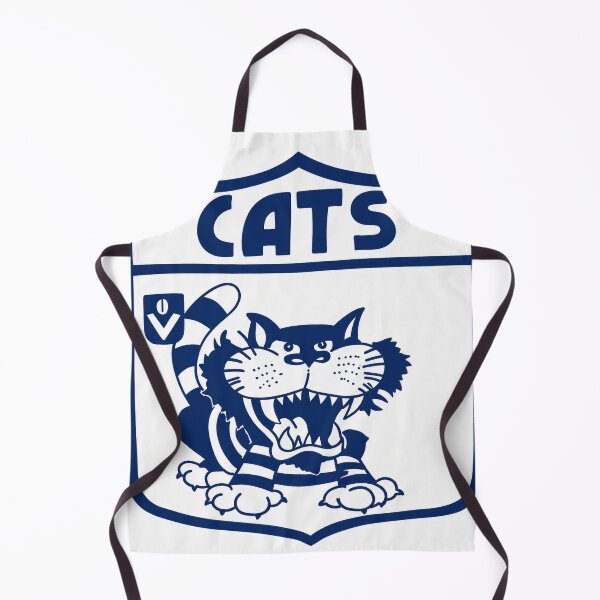 Item preview, Mighty Cats Retro Logo Drawing designed and sold by Luke Foran Sports Art.
