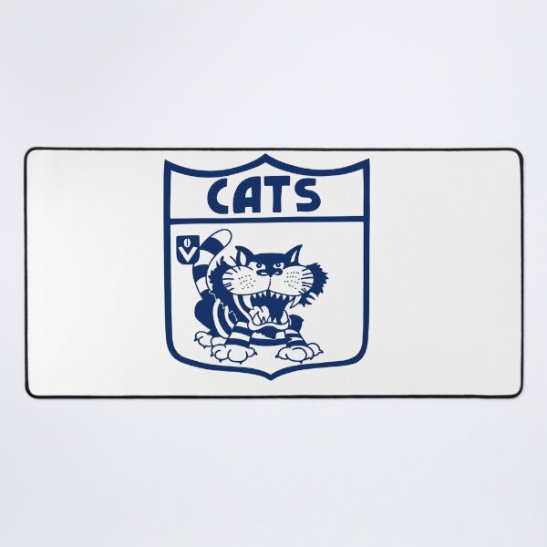 Item preview, Mighty Cats Retro Logo Drawing designed and sold by Luke Foran Sports Art.