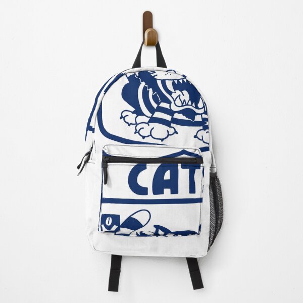 Artikelvorschau, Mighty Cats Retro-Logo-Zeichnung entworfen und verkauft von Luke Foran Sports Art.